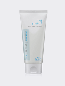 Слабокислотная пенка для умывания Scinic The Simple Mild Foam Cleanser