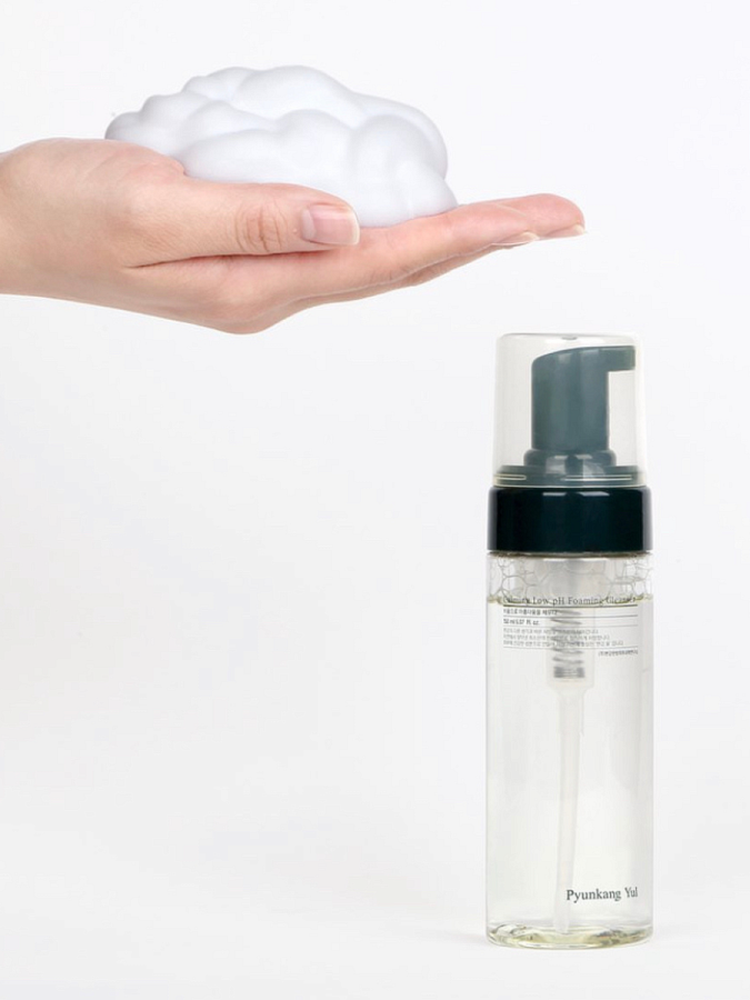 Мягкая успокаивающая пенка для умывания Pyunkang Yul Low pH Foaming Cleanser