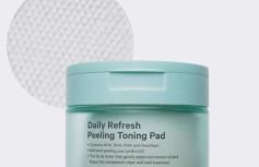 Отшелушивающие слабокислотные тонер-пэды для лица DR.F5 Daily Refresh Peeling Toning Pad