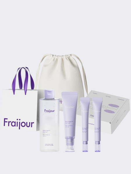 Набор средств для ухода за кожей с коллагеном и ретинолом Fraijour Retin Collagen 3D Core Gift Set Набор средств для ухода за кожей с коллагеном и ретинолом Fraijour Retin Collagen 3D Core Gift Set