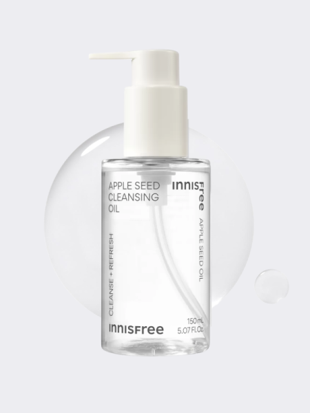 Очищающее гидрофильное масло с экстрактом яблока innisfree Apple Seed Cleansing Oil