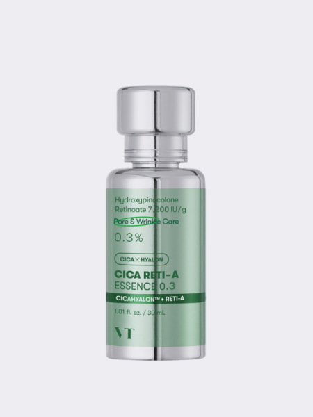 Усиленная обновляющая эссенция с ретинолом и экстрактом центеллы VT Cica Reti-A Essence 0.3