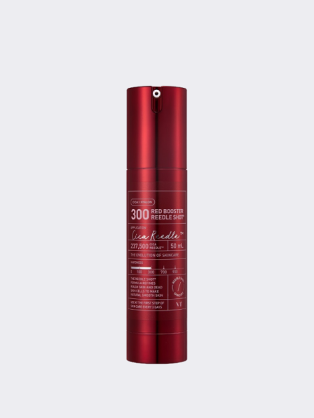 Усиленная тонизирующая сыворотка-бустер с растительными экстрактами VT Red Booster Reedle Shot 300