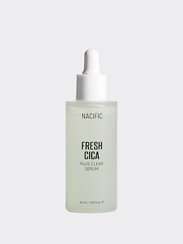Успокаивающая сыворотка для лица с экстрактом центеллы Nacific Fresh Cica Plus Clear Serum