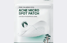 Патчи против воспалений с экстрактом сосны и микроиглами Round Lab Pine Calming Cica Acne Micro Spot Patch