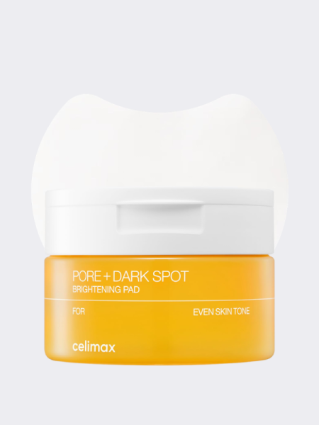 Осветляющие тонер-диски с фруктовыми экстрактами Celimax Pore + Dark Spot Brightening Pad
