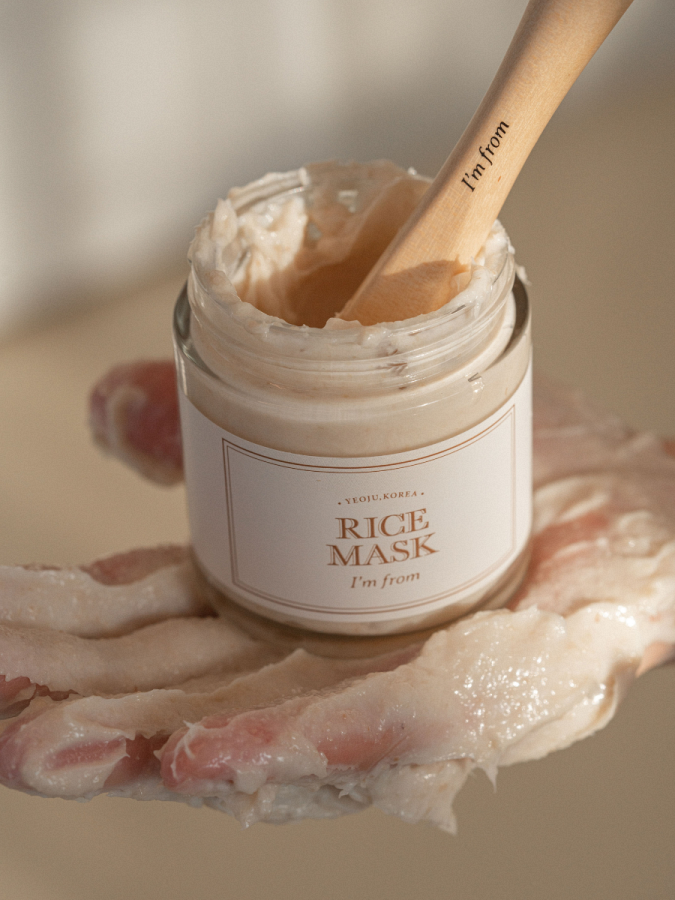 Питательная смываемая маска с отрубями I'm from Rice Mask