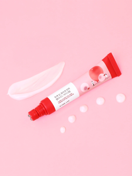Укрепляющий крем-роллер для век с экстрактом камелии и коллагеном Round Lab Camellia Deep Collagen Eye Cream
