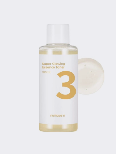 Ферментированный тонер-эссенция для сияния кожи TRAVEL Numbuzin No.3 Super Glowing Essence Toner Ферментированный тонер-эссенция для сияния кожи TRAVEL Numbuzin No.3 Super Glowing Essence Toner