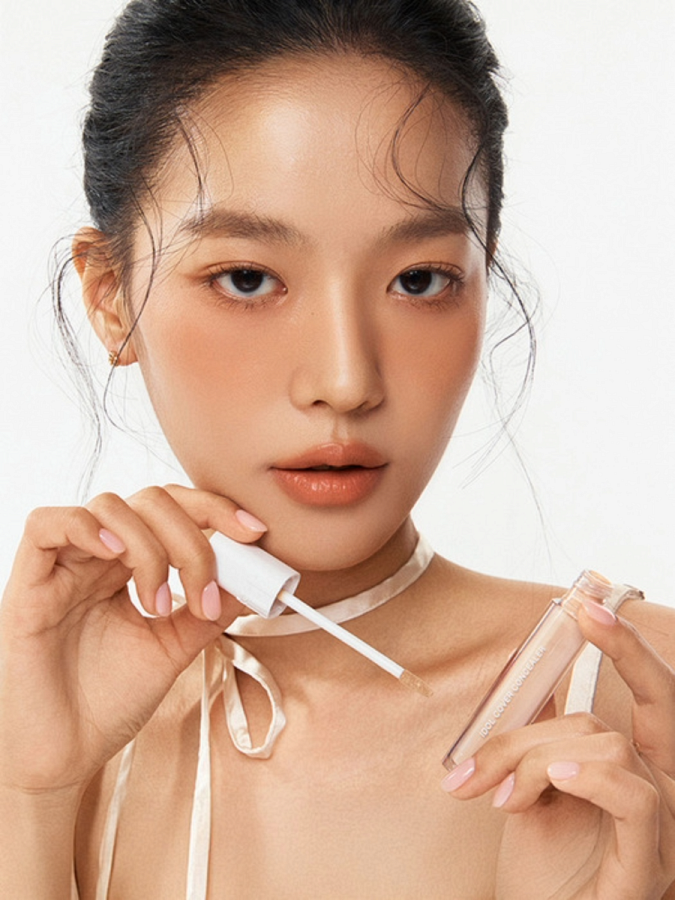 Лёгкий корректор для лица TFIT Idol Cover Concealer O02 Deep Beige