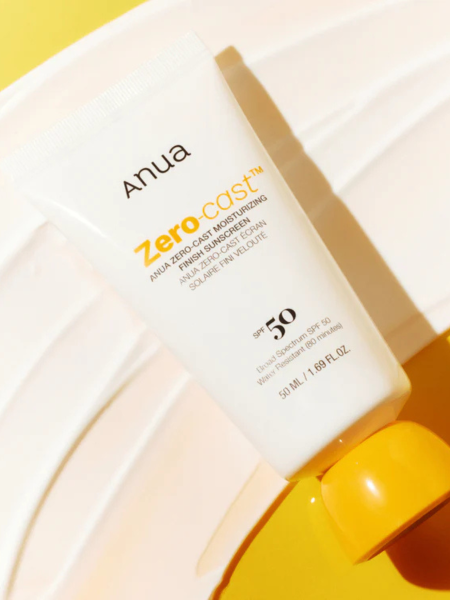 Увлажняющий солнцезащитный крем ANUA Zero-Cast Moisturizing Finish Sunscreen SPF50 Увлажняющий солнцезащитный крем ANUA Zero-Cast Moisturizing Finish Sunscreen SPF50