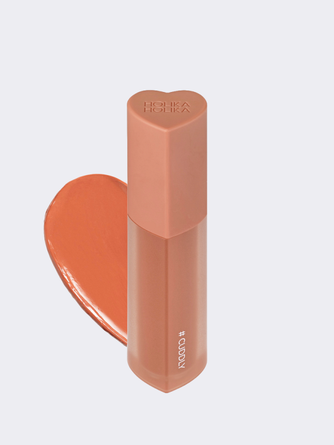 Глянцевый пигмент для губ HOLIKA HOLIKA Heart Crush Glow Tint Air 08 Cuddly