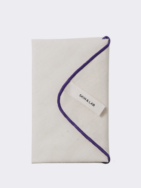 Очищающее хлопковое полотенце для умывания SKIN&LAB Ganghwa Sochang Eco Cleansing Towel Purple Очищающее хлопковое полотенце для умывания SKIN&LAB Ganghwa Sochang Eco Cleansing Towel Purple