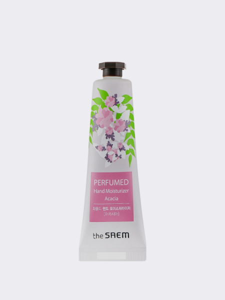 Парфюмированный крем для рук с ароматом акации The Saem Perfumed Hand Moisturizer Acacia