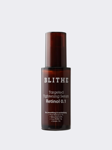 Разглаживающая сыворотка для лица с ретинолом и бакучиолом BlitheTargeted Tightening Serum Retinol 0.1