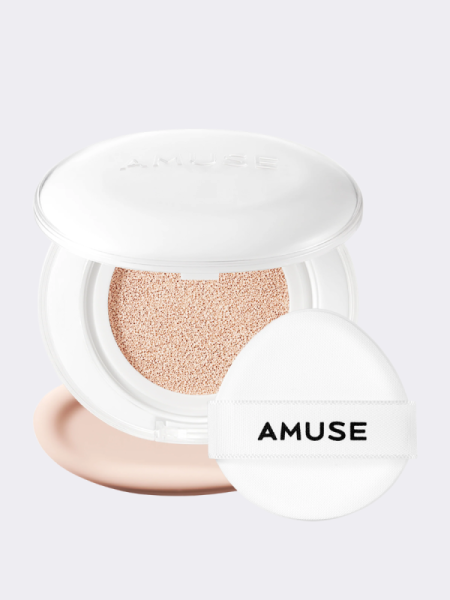 Тональное средство с полуматовым финишем AMUSE Ceramic Skin Perfector Cushion 01 Porcelain
