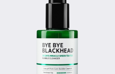 Пенка-маска от черных точек Some By Mi Bye Bye Blackhead 30 Days Miracle Green Tea Tox Bubble Cleanser