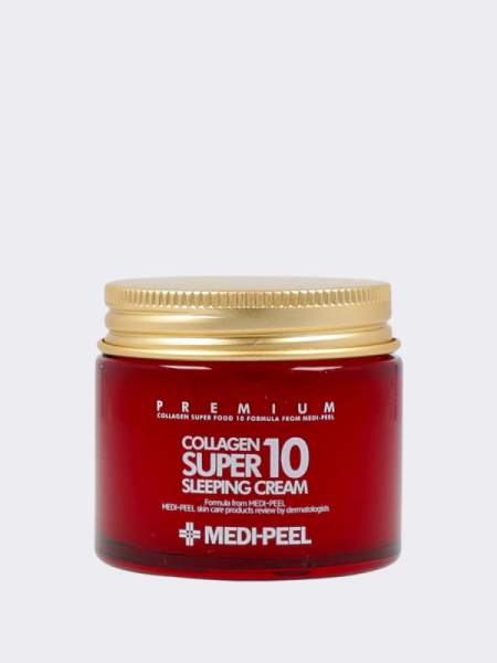 Ночной крем для лица с коллагеном MEDI-PEEL Collagen Super10 Sleeping Cream Ночной крем для лица с коллагеном MEDI-PEEL Collagen Super10 Sleeping Cream