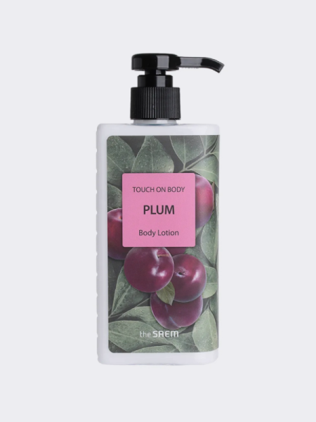 Увлажняющий лосьон для тела с ароматом сливы The Saem Touch On Body Plum Body Lotion Увлажняющий лосьон для тела с ароматом сливы The Saem Touch On Body Plum Body Lotion