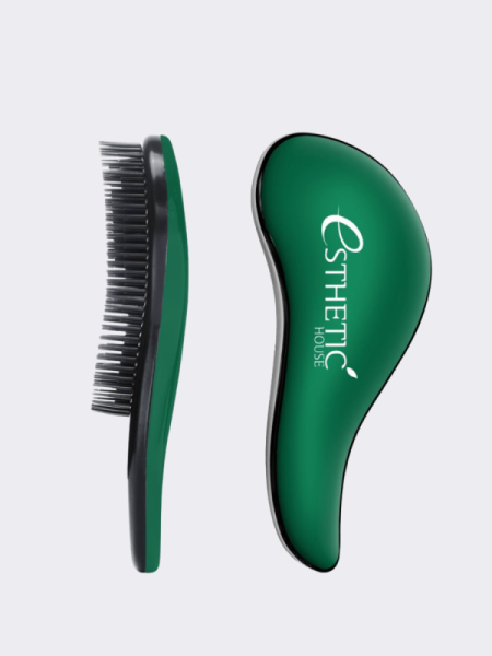 Расческа для волос зелёная ESTHETIC HOUSE Hair Brush For Easy Comb Расческа для волос зелёная ESTHETIC HOUSE Hair Brush For Easy Comb