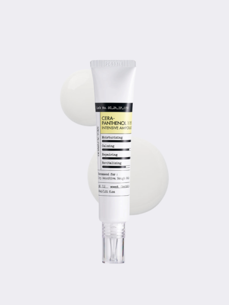 Восстанавливающая сыворотка для лица с керамидами и пантенолом Derma Factory Cera-Pantenol Intensive Ampoule