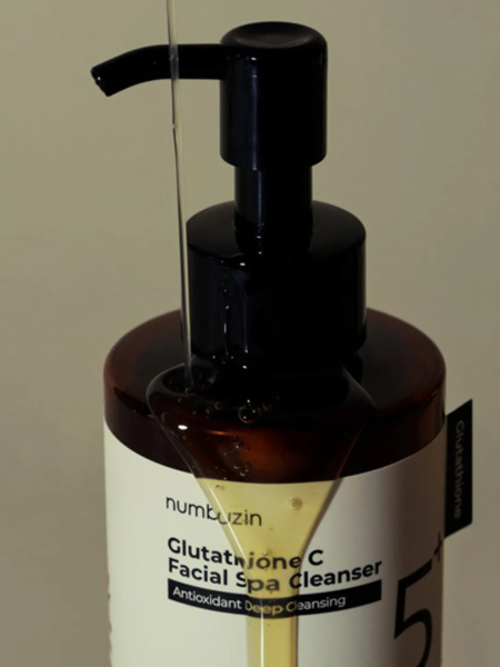 Антиоксидантный гидрофильный гель-масло Numbuzin No.5+ Glutathione C Facial Spa Cleanser Антиоксидантный гидрофильный гель-масло Numbuzin No.5+ Glutathione C Facial Spa Cleanser