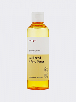 Очищающий тонер на основе гамамелиса и салициловой кислоты Ma:nyo Factory Blackhead & Pore Toner