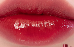 Сочный глянцевый тинт для губ с вишнёвым оттенком rom&nd Juicy Lasting Tint 12 Cherry Bomb