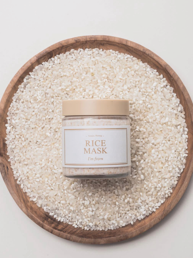 Питательная смываемая маска с отрубями I'm from Rice Mask