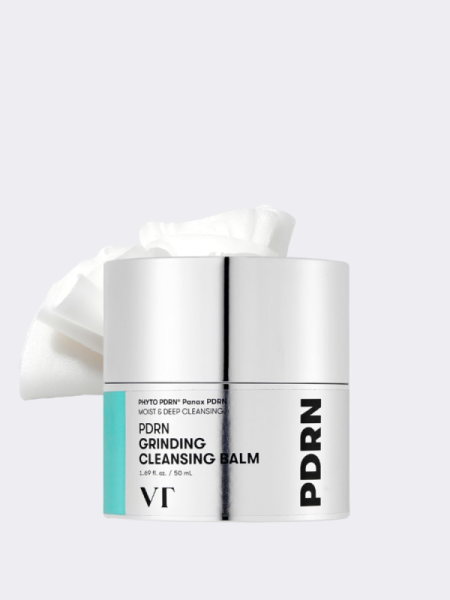 Очищающий гидрофильный бальзам-точилка с ПДРН VT PDRN Grinding Cleansing Balm
