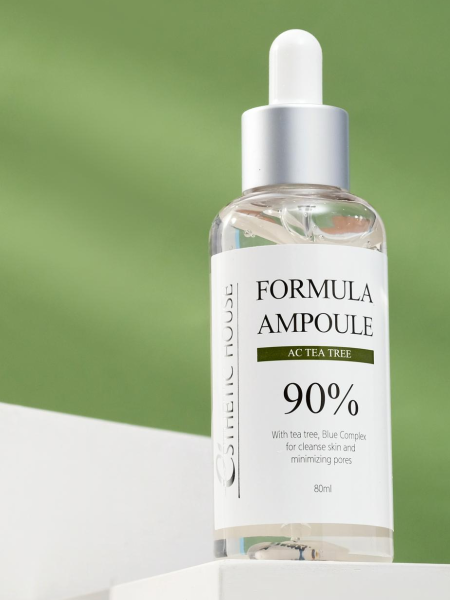 Успокаивающая сыворотка для лица с чайным деревом ESTHETIC HOUSE Formula Ampoule AC Tea Tree