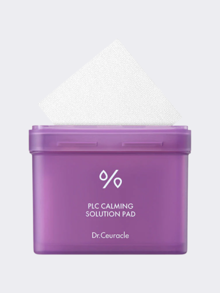 Успокаивающие тонер-диски с центеллой Dr.Ceuracle PLC Calming Solution Pad