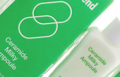 Молочная ампульная сыворотка с керамидами и центеллой By Wishtrend Ceramide Milky Ampoule