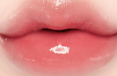 Увлажняющий сияющий тинт для губ в тёплом розовом оттенке Dasique Juicy Dewy Tint #06 Rose Apple