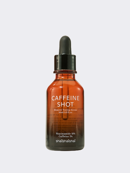 Тонизирующая сыворотка для лица с ниацинамидом и кофеином ShaiShaiShai Caffeine Shot Blemish Toning Serum Тонизирующая сыворотка для лица с ниацинамидом и кофеином ShaiShaiShai Caffeine Shot Blemish Toning Serum