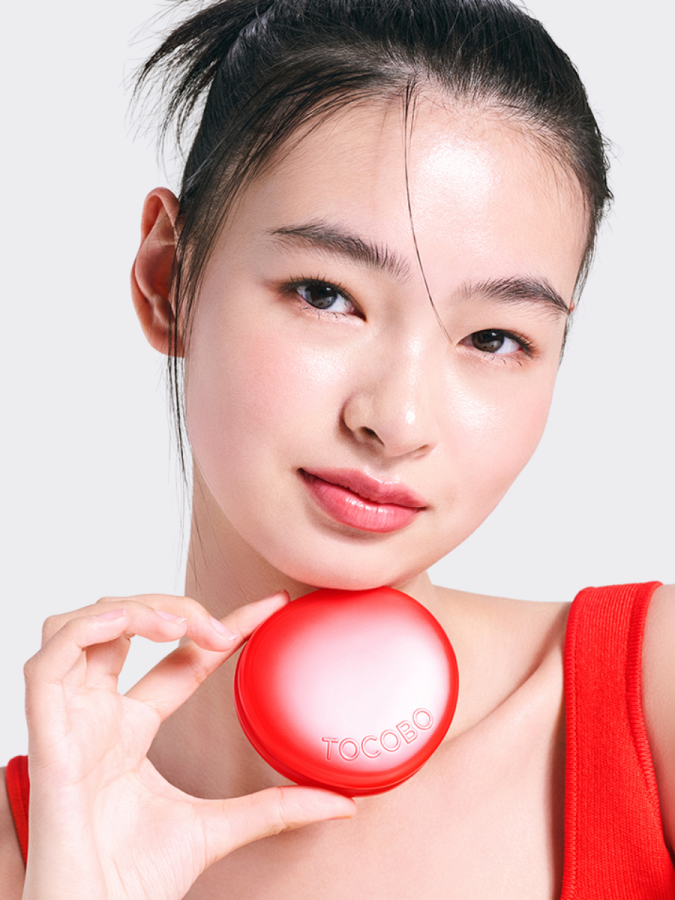 Тональное средство с сияющим финишем TOCOBO Apple Dewy Fit Cushion 19 Cream