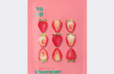 Освежающая тканевая маска с экстрактом клубники Holika Holika Pure Essence Mask Sheet Strawberry