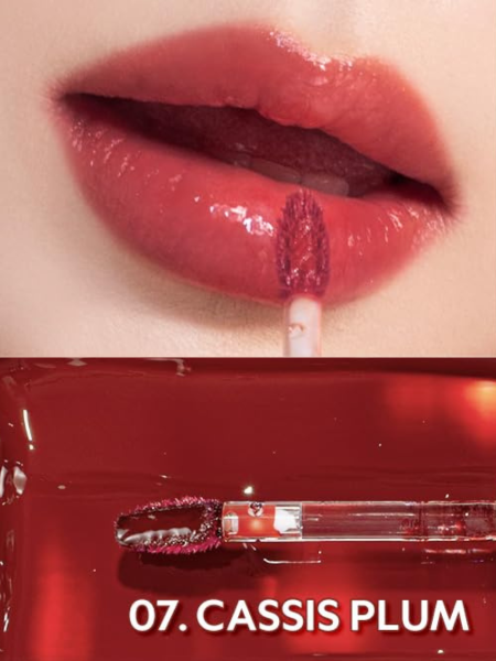 Глянцевый тинт для губ TIRTIR Waterism Glow Tint 07 Cassis Plum Глянцевый тинт для губ TIRTIR Waterism Glow Tint 07 Cassis Plum