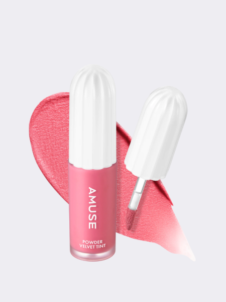 Вельветовый пигмент для губ AMUSE Powder Velvet Tint 06 Rose Cherry