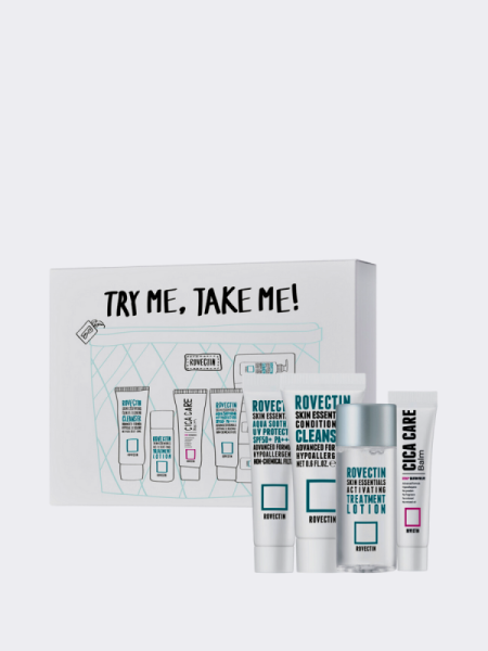 Набор для ухода за лицом ROVECTIN 4-Step Try Me KIT Набор для ухода за лицом ROVECTIN 4-Step Try Me KIT