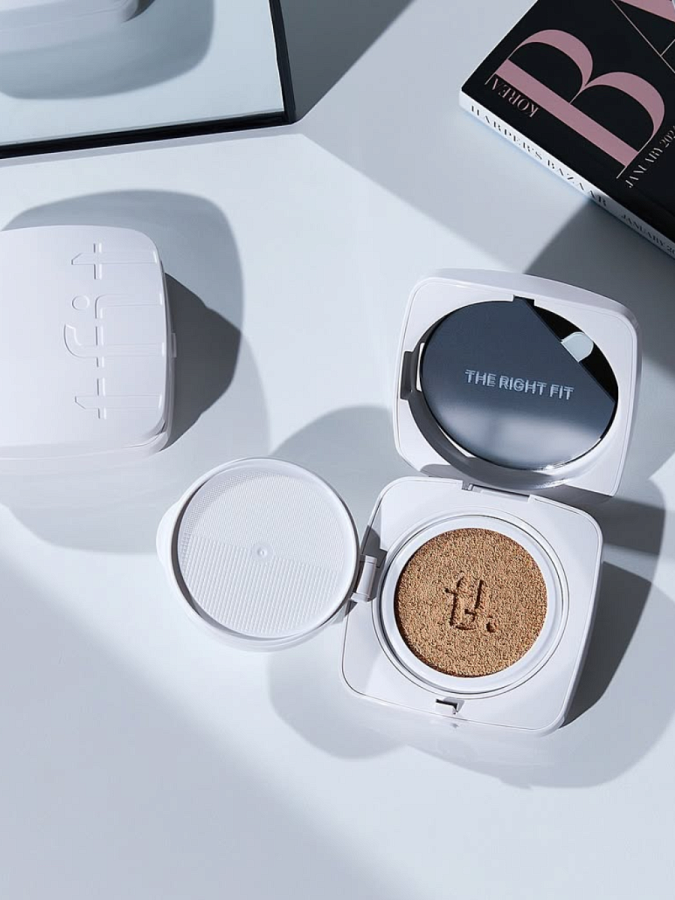 Тональное средство с матовым финишем TFIT Layering Fit Cover Cushion W02 Almond Butter EX SPF50+ PA++++