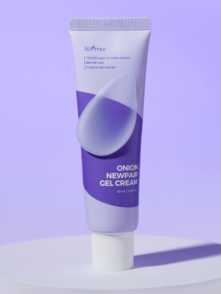 Успокаивающий гель-крем для лица с экстрактом красного лука IsNtree Onion Newpair Gel Cream Успокаивающий гель-крем для лица с экстрактом красного лука IsNtree Onion Newpair Gel Cream
