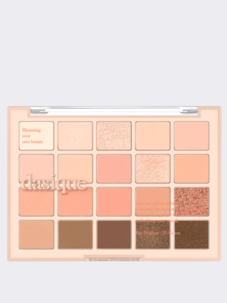 Большая палетка теней для век Dasique Mood Shadow Palette #03 Spring Coral