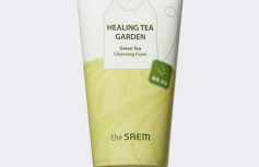 Пенка для умывания с экстрактом зеленого чая The Saem Healing Tea Garden Cleansing Foam Green Tea