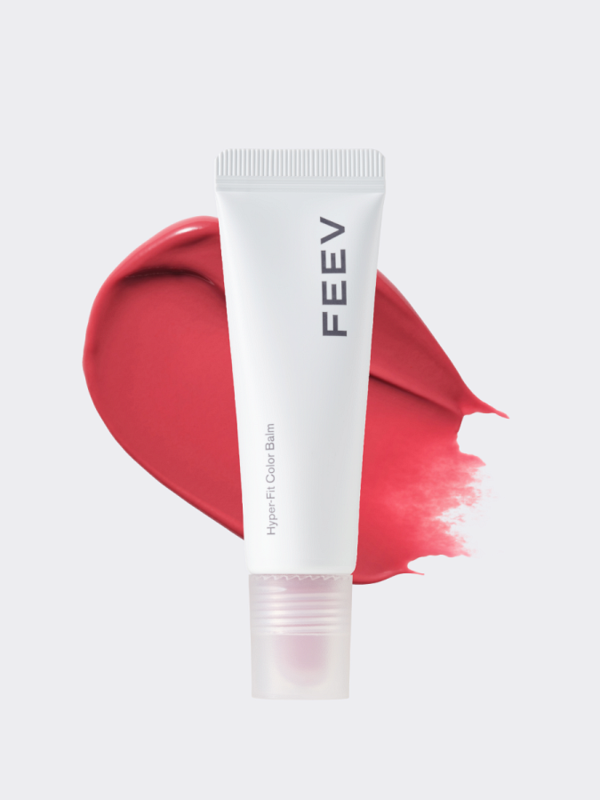Обновлённый оттеночный бальзам для губ FEEV Hyper-Fit Color Balm Rose Wave
