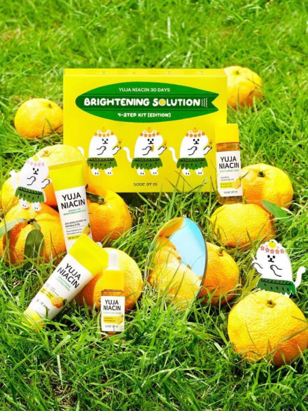 Набор миниатюр для сияния и защиты кожи Some By Mi Yuja Niacin 30Days Brightening Solution 4 Step Kit Набор миниатюр для сияния и защиты кожи Some By Mi Yuja Niacin 30Days Brightening Solution 4 Step Kit