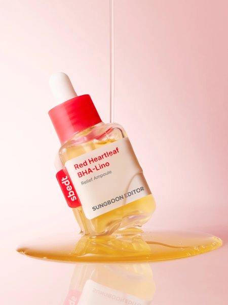 Противовоспалительная сыворотка с салициловой кислотой Sungboon Editor BHA-Lino Acne Relief Ampoule