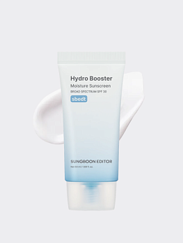 Увлажняющий солнцезащитный крем с гиалуроновой кислотой Sungboon Editor Hydro Booster Moisture Sunscreen SPF30+ PA+++