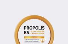 Смягчающая смываемая маска с прополисом для сияния кожи Some By Mi Propolis B5 Glow Barrier Calming Mask