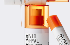 Антиоксидантный солнцезащитный флюид Some By Mi V10 Hyal Antioxidant Sunscreen SPF50+ PA++++